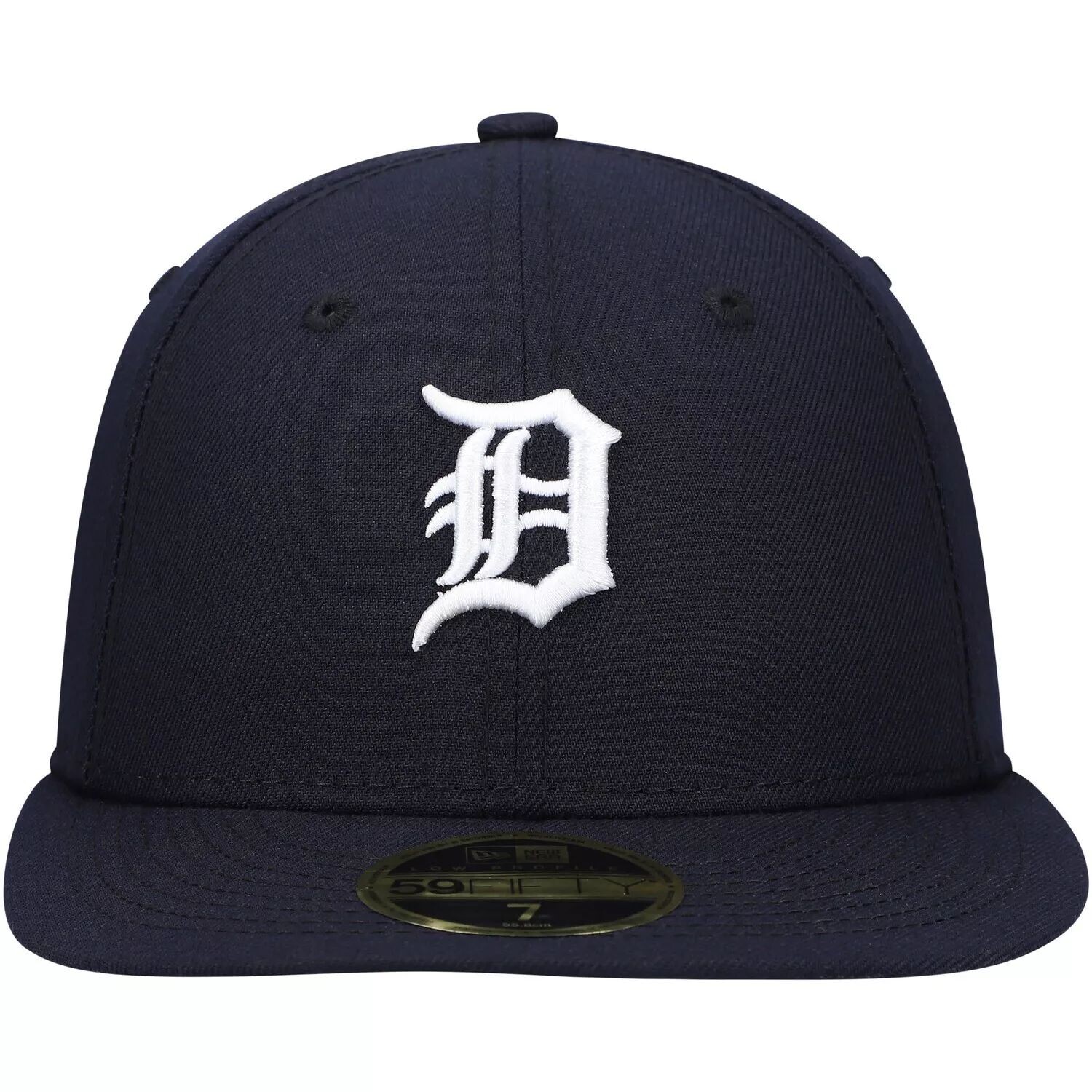 

Мужская бейсболка New Era Navy Detroit Tigers Authentic Collection для дома с низким профилем 59FIFTY.