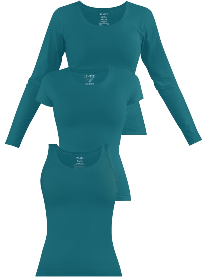 

Janice Рубашка Badeshorts in Navy Blazer