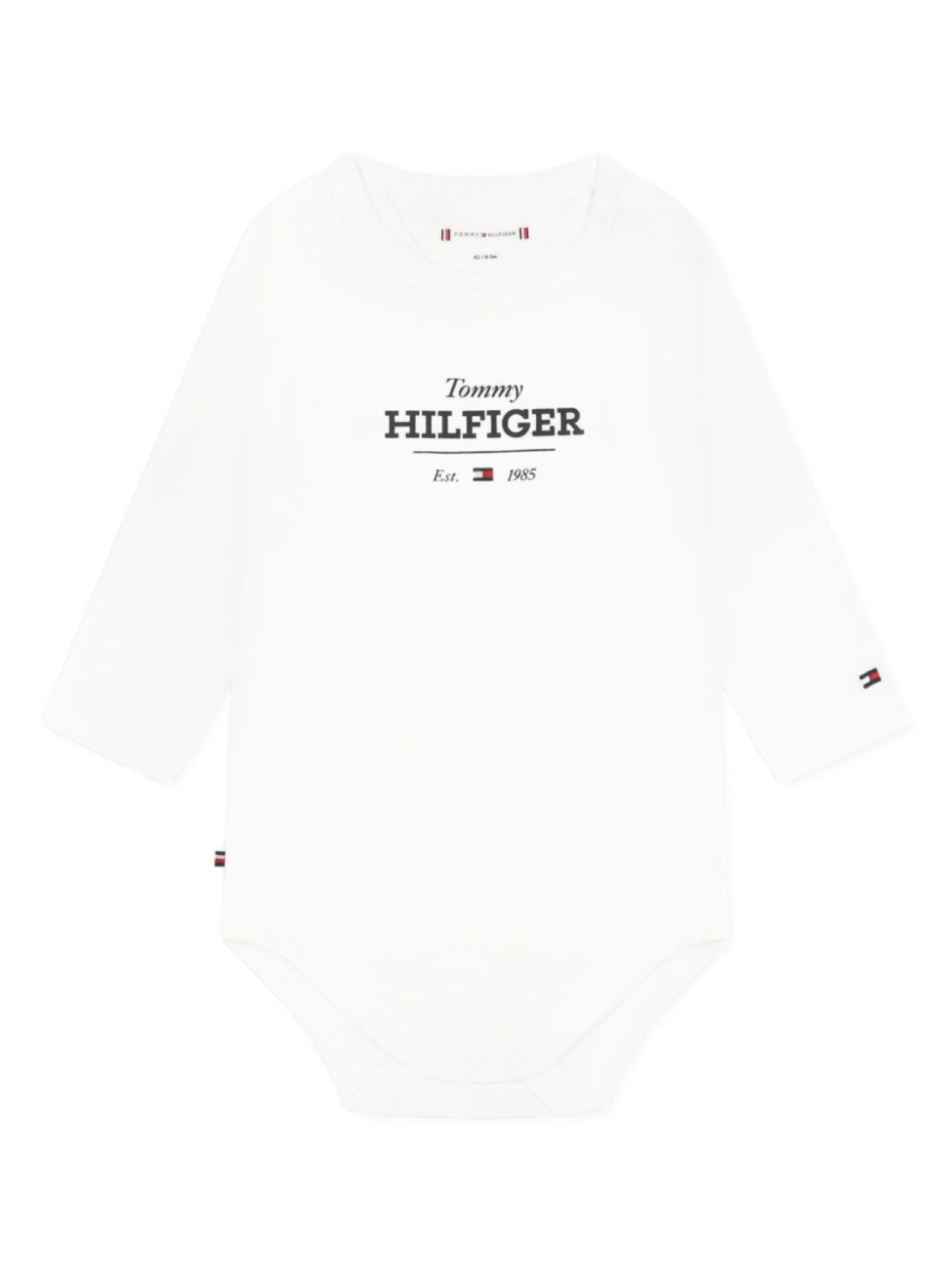 

Боди с логотипом Tommy Hilfiger Junior, белый