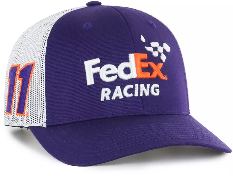 

Регулируемая шляпа FedEx для взрослые Denny Hamlin № 11 '47