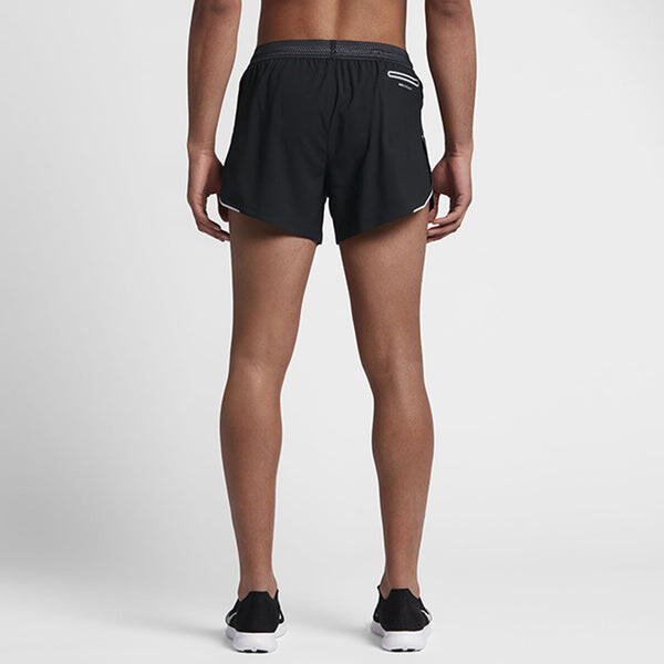 Шорты aeroswift 4' shorts 'black' Nike, черный — фото 3