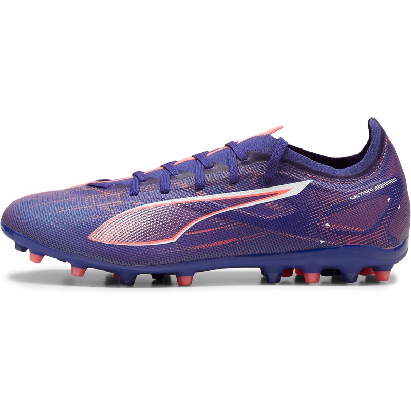 Футбольные бутсы для игры на хард ультра 5 матч мг Puma, белый — фото 4