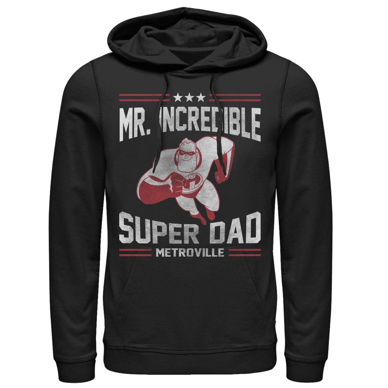 

Мужская толстовка с капюшоном «Суперсемейка» Super Dad Disney / Pixar
