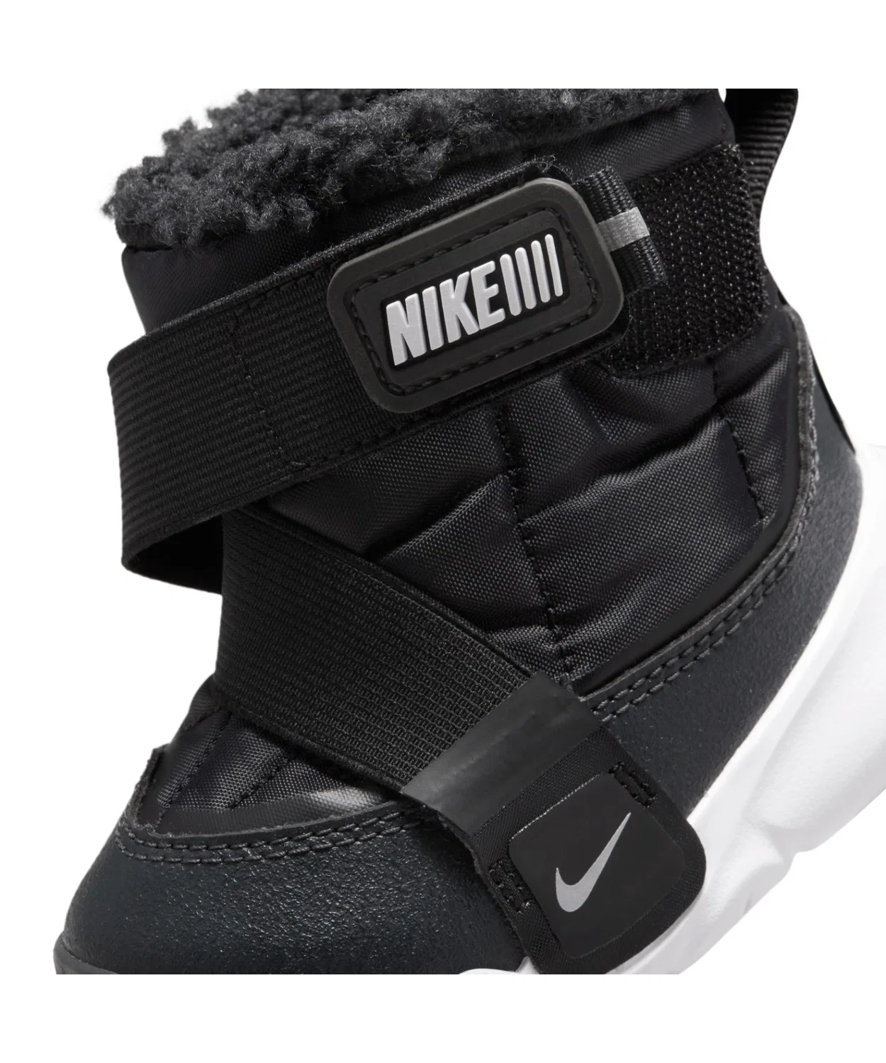 Ботинки NIKE Flex Advance Boots TD детские, черно-белые — фото 4