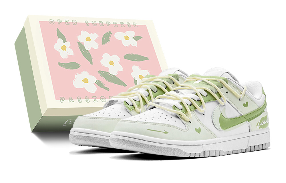 

Женские кроссовки для скейтбординга Nike Dunk, Acid Yellow