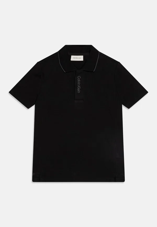 Поло с логотипом Calvin Klein Jeans, Black
