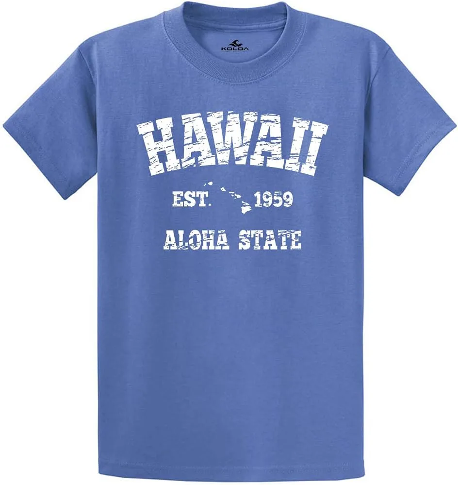 

Футболка Vintage Hawaiian Islands в 42 цветах и размерах Regular, Big и Tall Joe's USA