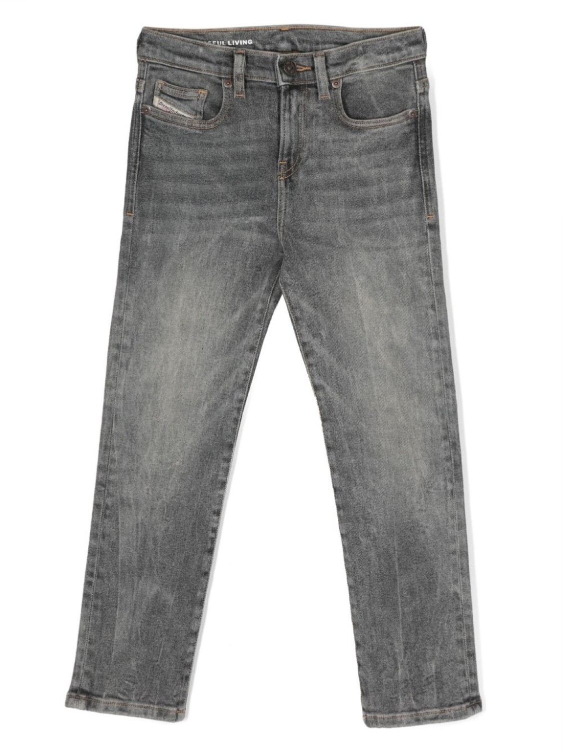 Diesel прямые джинсы D-Viker, серый