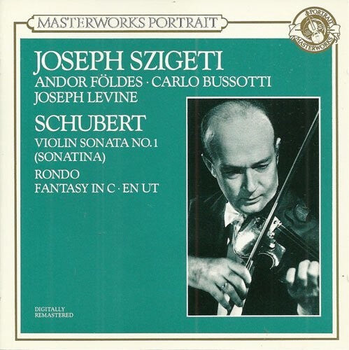 

CD диск Schubert / Szigeti: Violin Sonata No 1