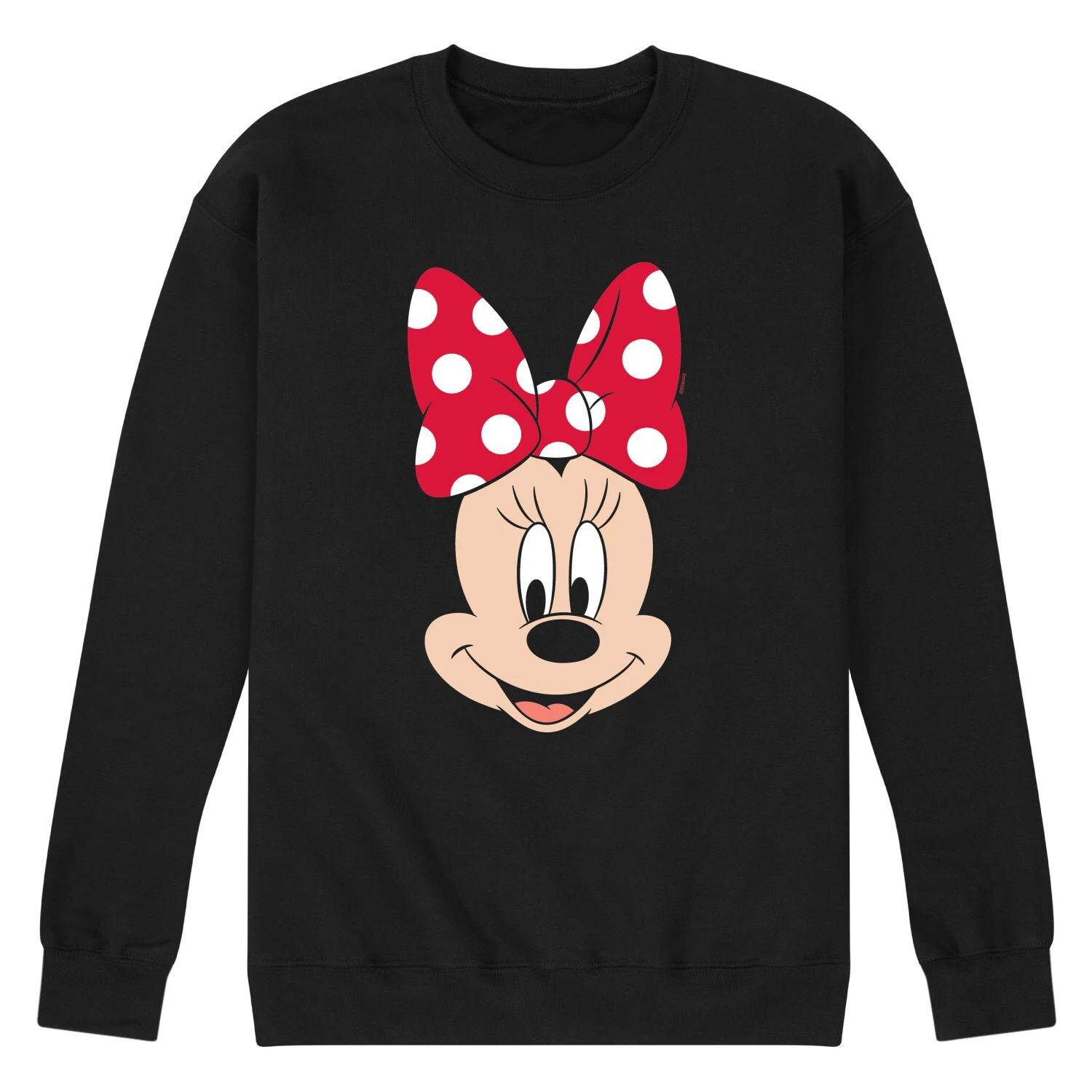 

Мужской флисовый свитшот Disney's Minnie Mouse Face Licensed Character