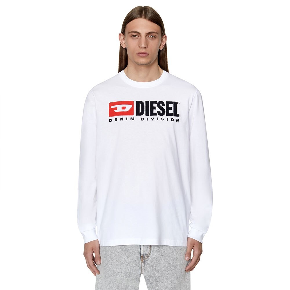 

Футболка с длинным рукавом Diesel Just, белый