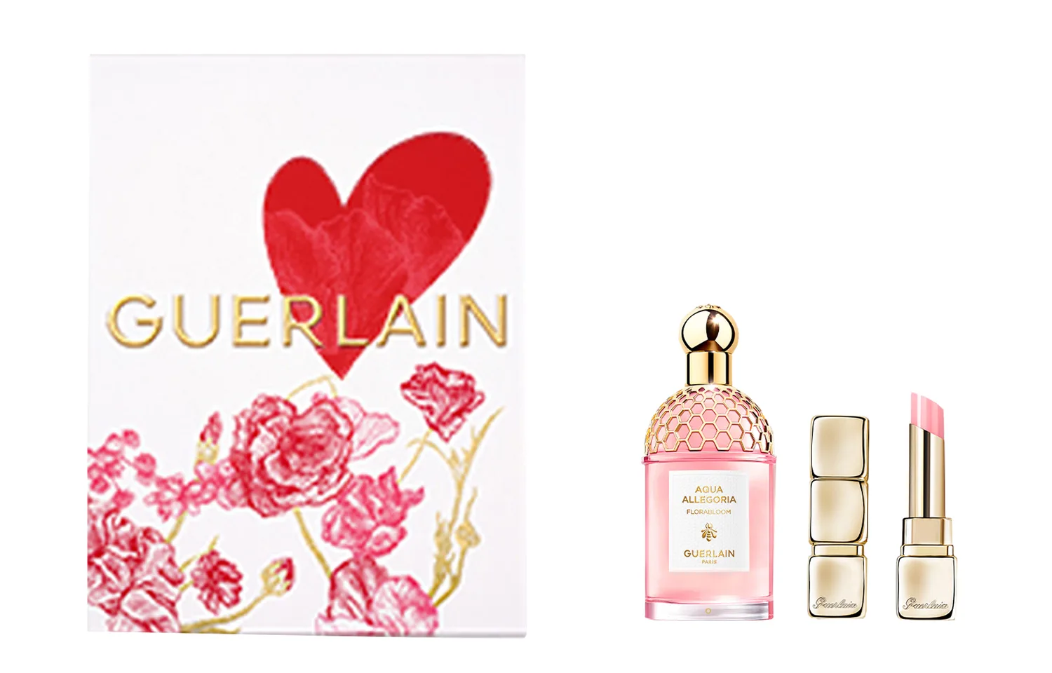 GUERLAIN Набор духов Eau De Toilette 520 Limited Miracle Garden Serums Lip Gloss 75 мл + 9,5 мл, Miracle Garden Eau de Toilette 75ml + Essence Lip Gloss #775 9.5ml — фото 3