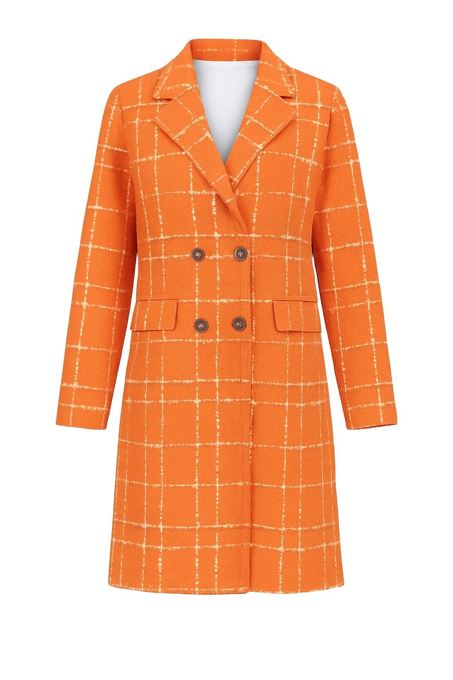 

Пальто межсезонное MODAMIHRAM, темно-оранжевый