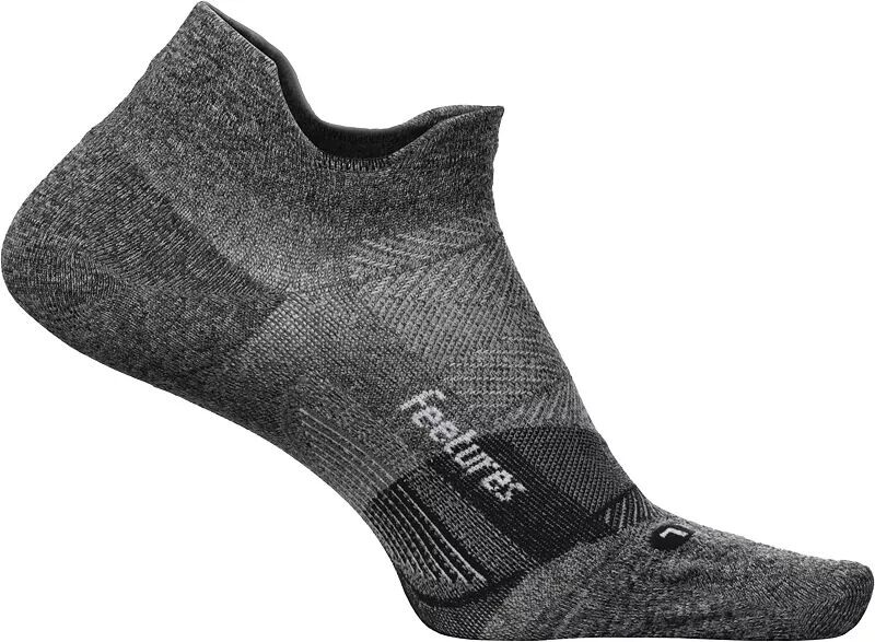 

Feetures! Ультралегкие носки Elite No Show Tab, серый