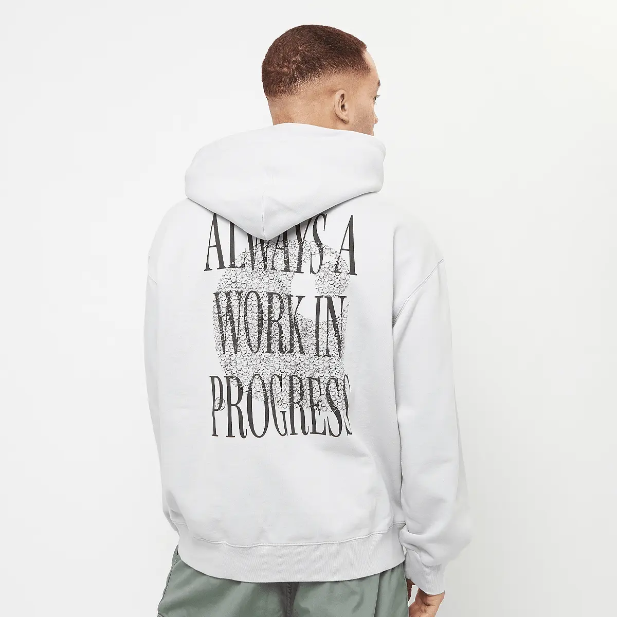 

Толстовка Carhartt WIP Hooded Always a WIP Sweatshirt, серый/серый