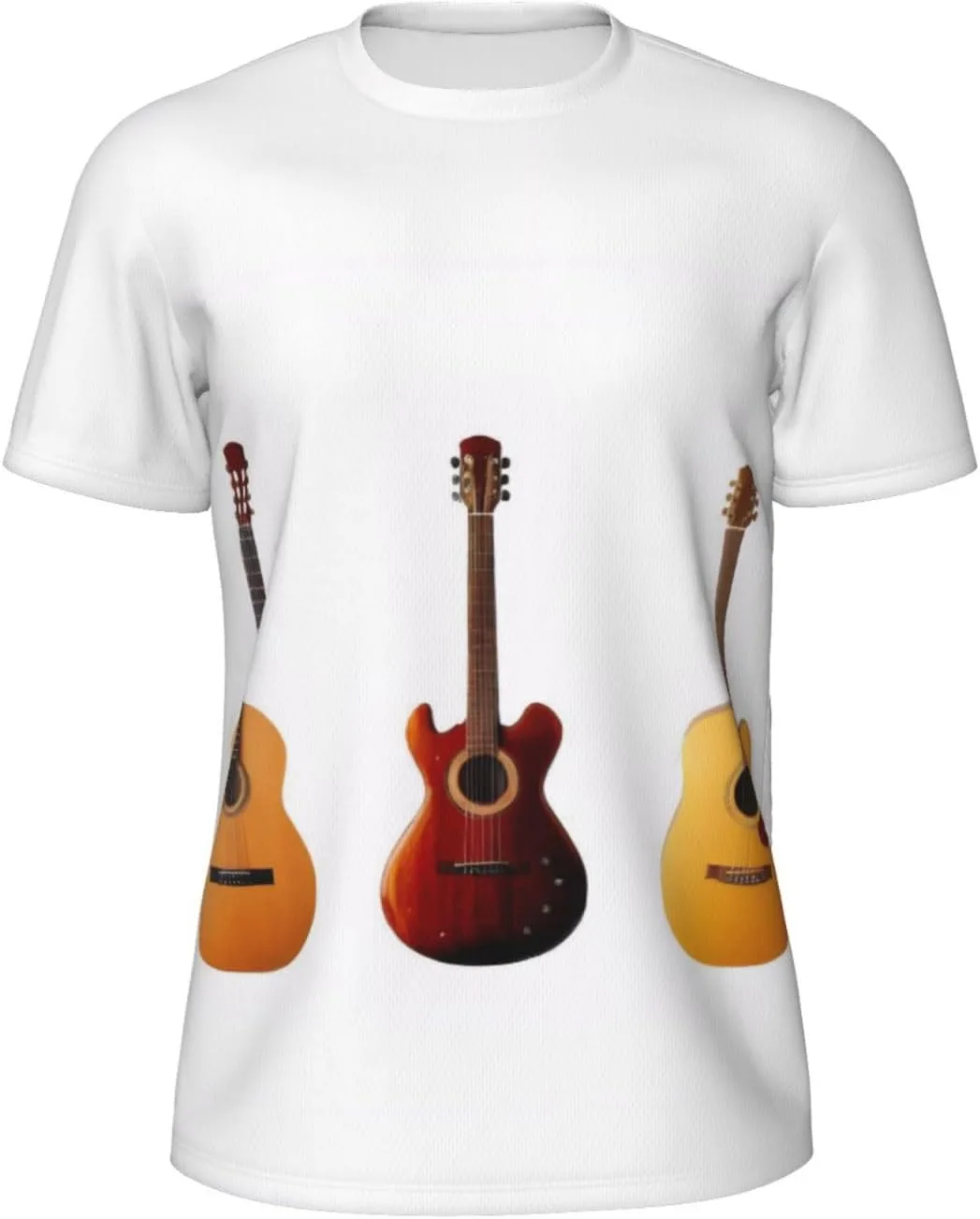 

Футболка мужская Electric Guitar с принтом, короткий рукав jshmgchw