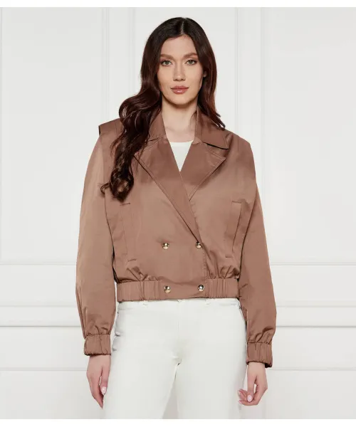 

Бомбер Loose fit Liu Jo Sport, коричневый