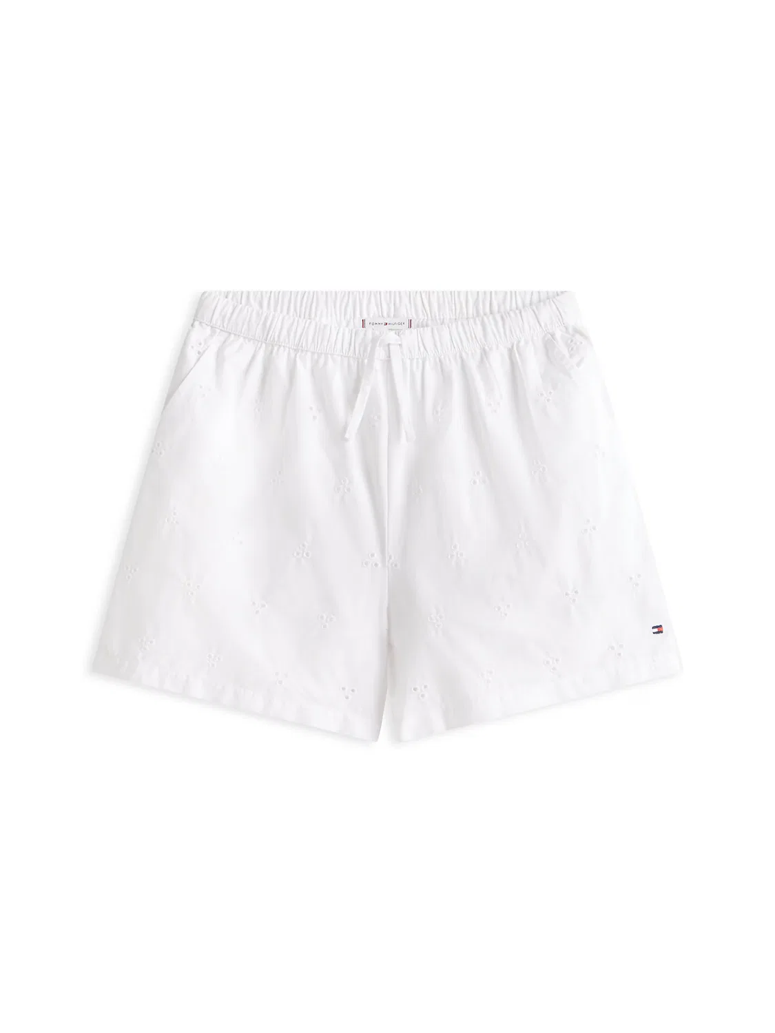 Брюки с широкими штанинами Tommy Hilfiger, White