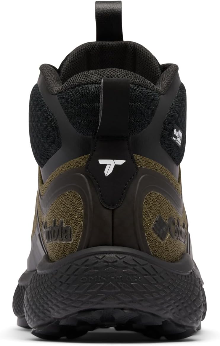 Мужские треккинговые ботинки Columbia Escape Thrive Titanium Mid Outdry, Nori/Black — фото 3