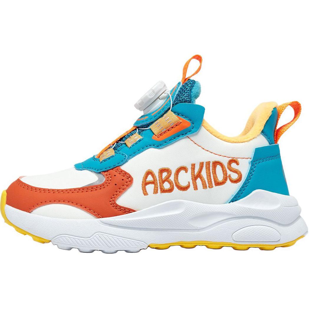 

Нескользящие и износостойкие теплые низкие детские кроссовки для повседневной жизни ABC KIDS, бежевый/синий