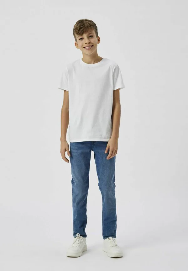 Узкие джинсы Two Soon, Medium Blue Denim