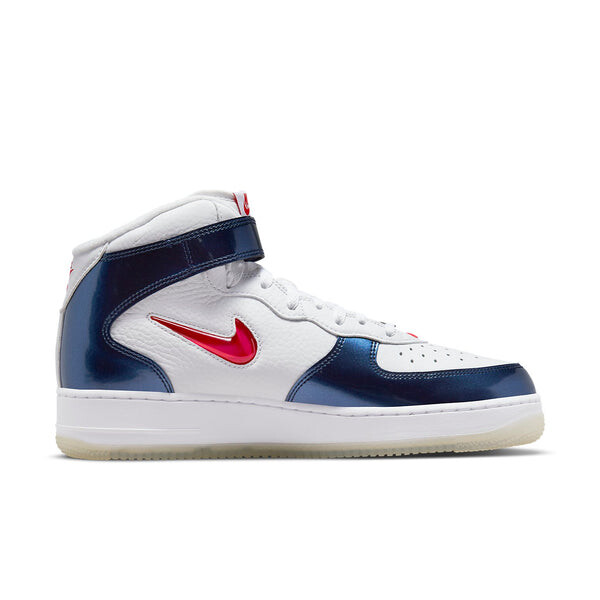 Кроссовки air force 1 mid qs Nike, белый — фото 2