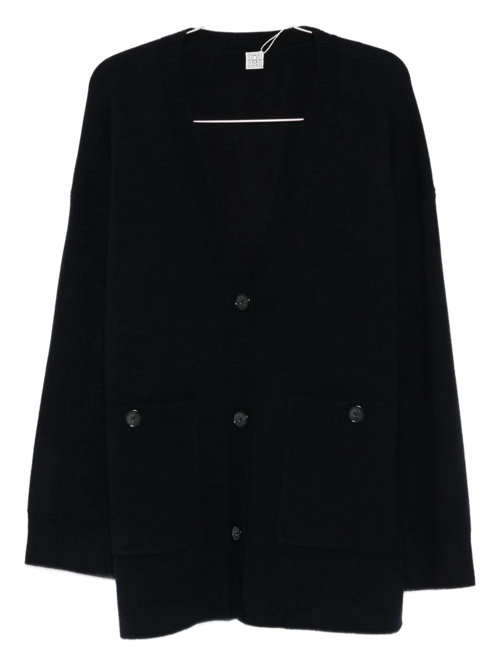 

Кардиган с V-образным вырезом Toteme, черный