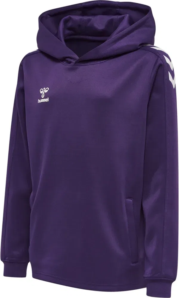 Детский капюшонный свитер с технологией BEECOOL, Hummel, лиловый