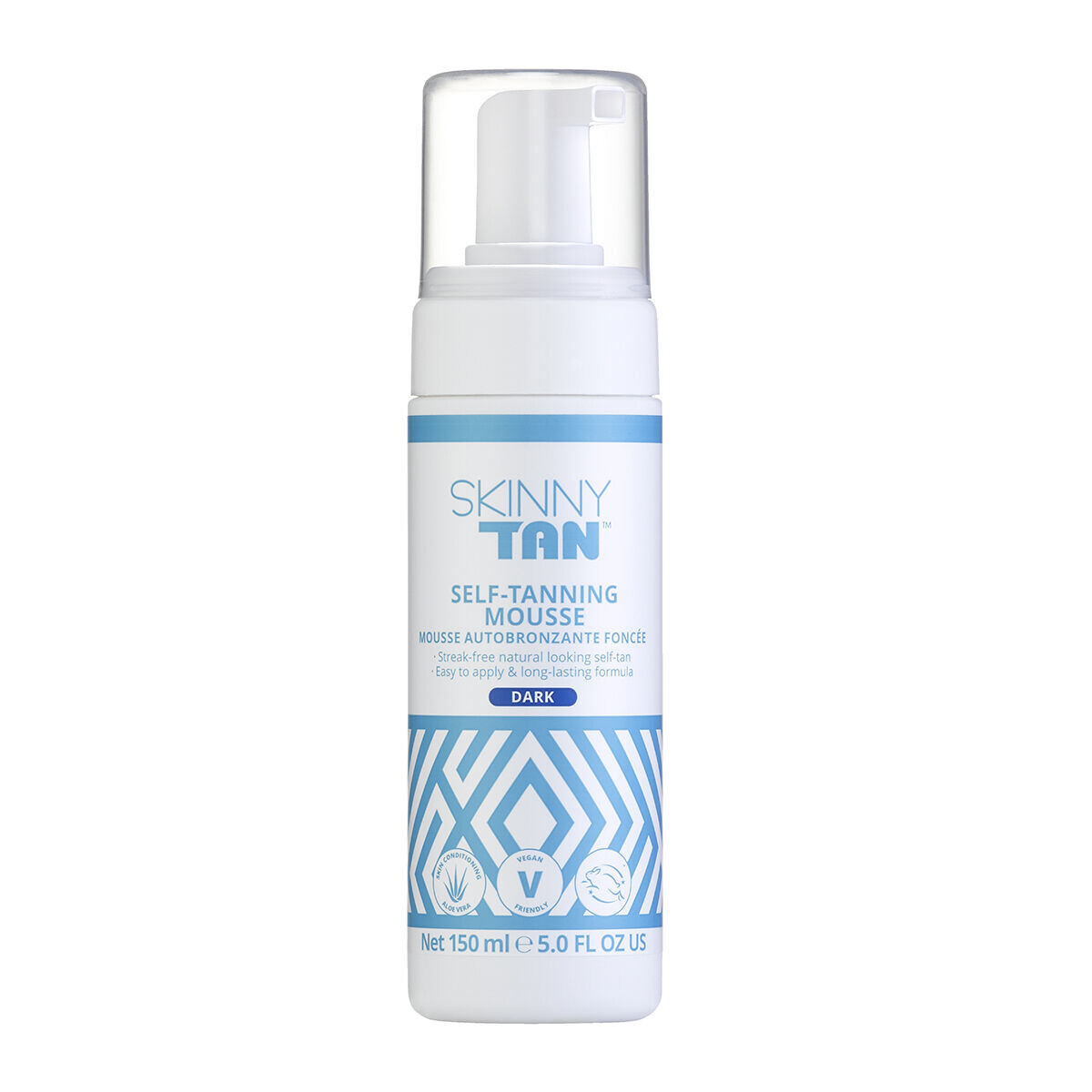

Мусс для тела автозагар Skinny Tan Dark, 150 мл