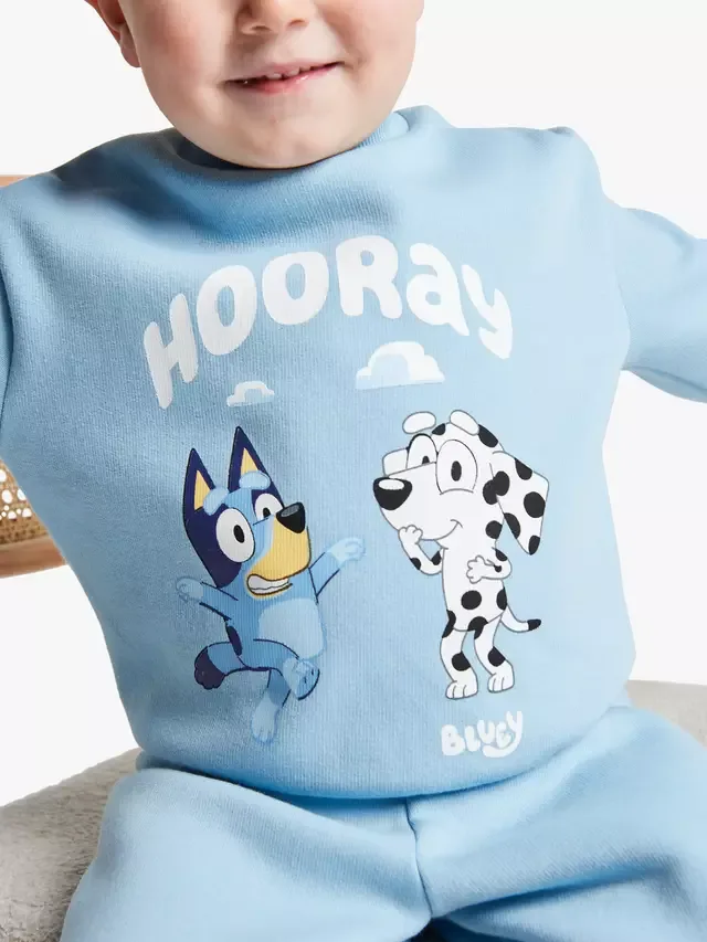 Детский комплект Brand Thread: толстовка и спортивные штаны Bluey, синий Brand Threads — фото 4