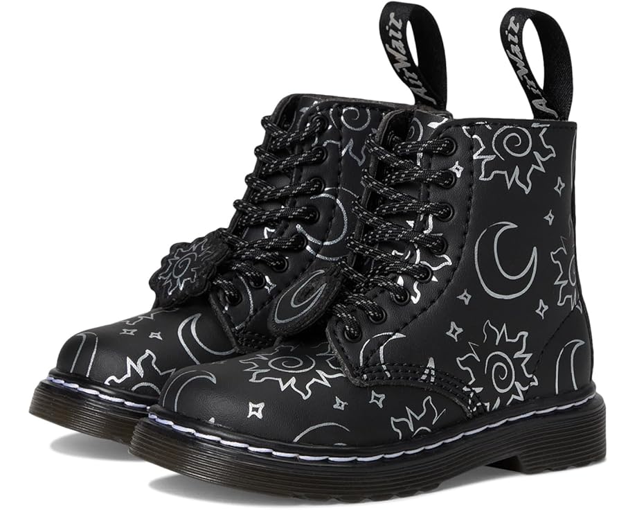 

Детские ботинки Dr. Martens 1460 Pascal (Toddler) Dr. Martens Kid's Collection, Black/Silver
