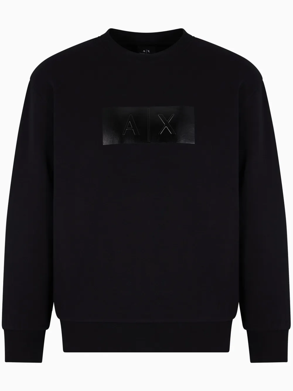 

Худи с нашивкой-логотипом Armani Exchange, черный