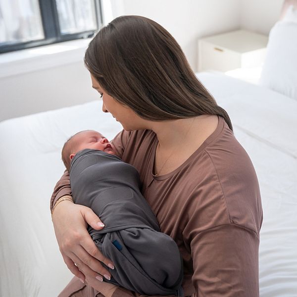 Спальный мешок для новорожденных и малышей Swaddle Halo, Charcoal — фото 2