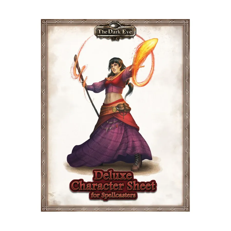 

Character Sheet for Spellcasters, Dark Eye (Ulisses Spiele), мягкая обложка