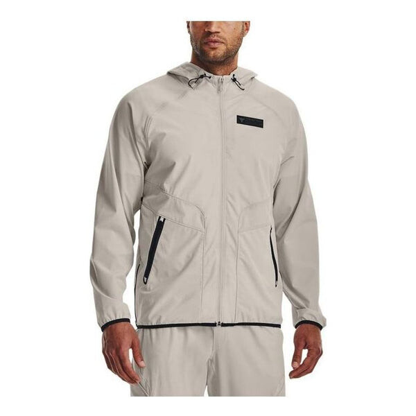 

Куртка project rock unstoppable hooded jacket 'grey' Under Armour, серый