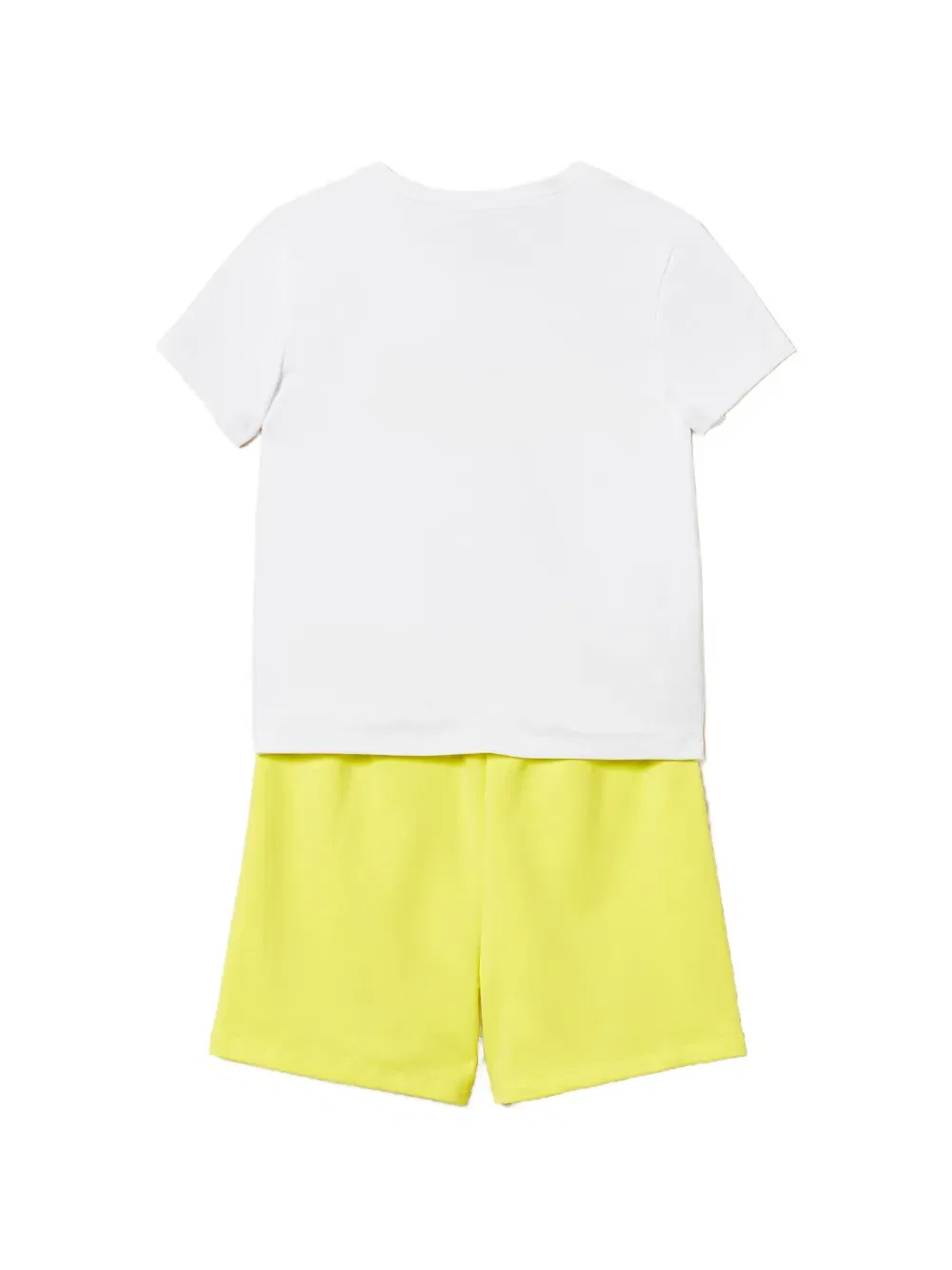 Плюшевый комбинезон с вышивкой Twinset Kids, белый — фото 2