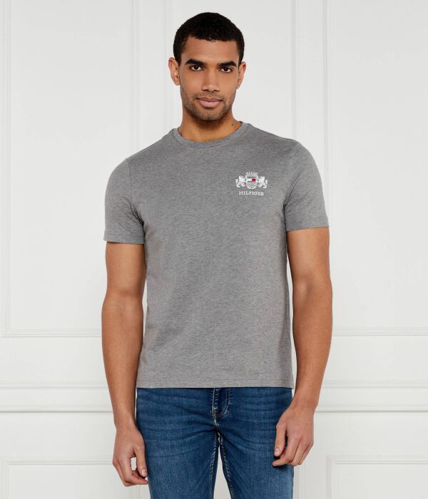 

Футболка Tommy Hilfiger Relaxed Fit, серый