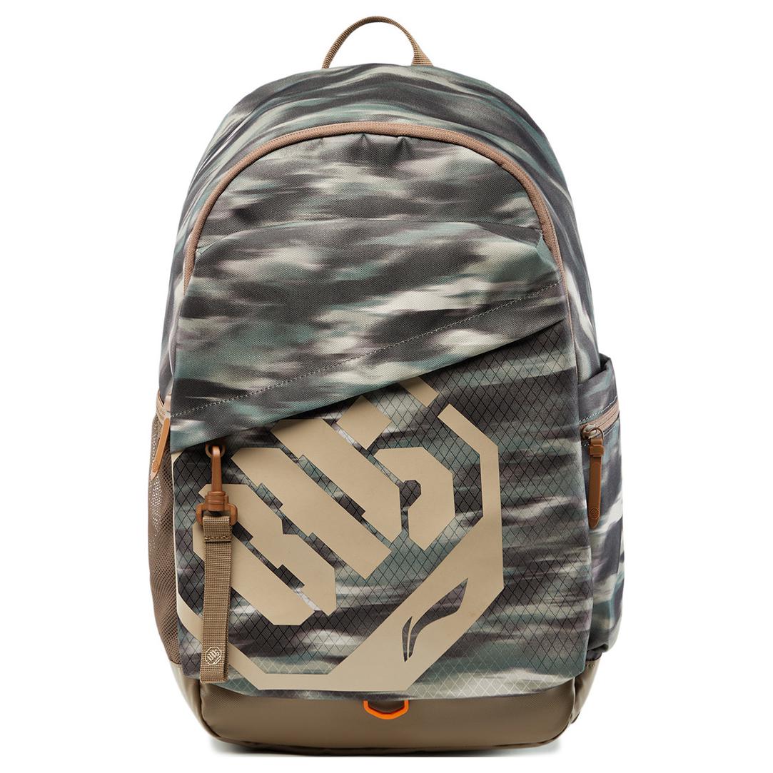

LINING Полиэстеровый рюкзак унисекс с камуфляжным принтом, Camouflage All over Print