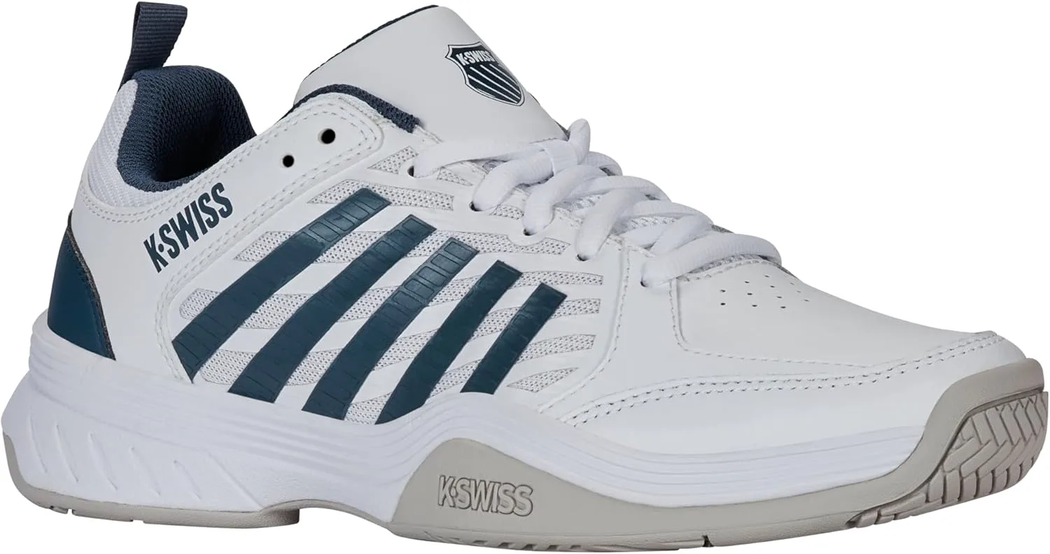 Мужские теннисные кроссовки K-Swiss Court Express 2, белый/синий — фото 2