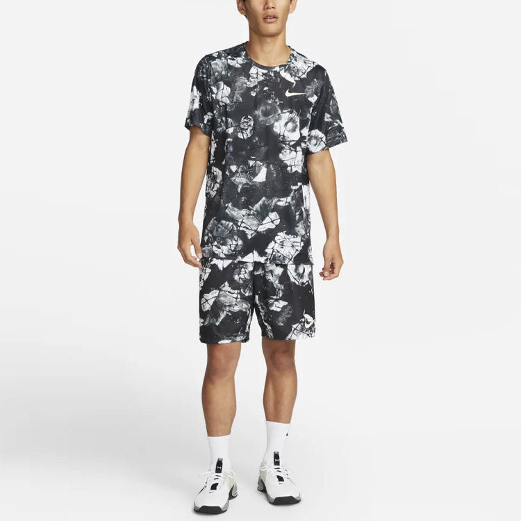 Шорты Men's Nike Pattern Printing Sports Shorts Black DQ4807-010 — фото 2