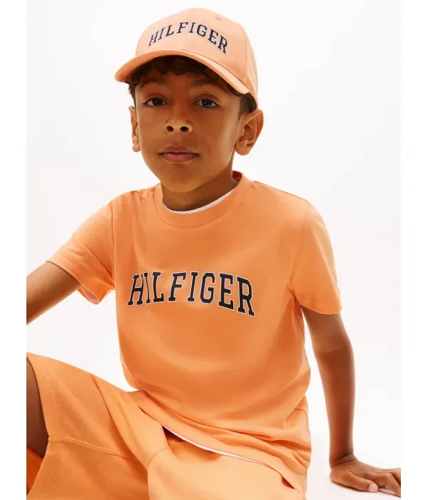 Футболка VARSITY regular fit Tommy Hilfiger, оранжевый — фото 4