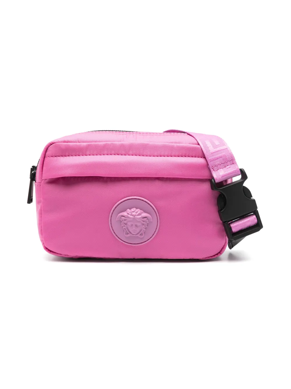 

Сумка на плечо с логотипом Medusa Versace Kids, розовый