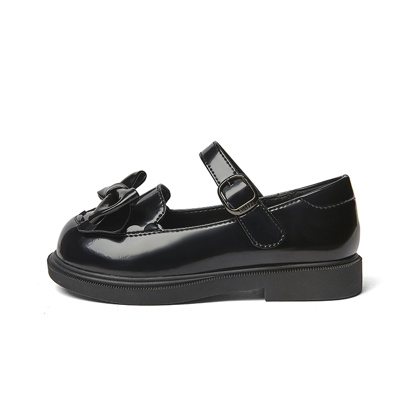 

Детская кожаная обувь для детей Snoffy, черный