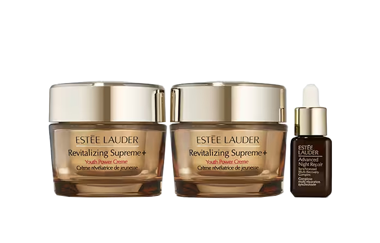 Набор косметики Estee Lauder: крем Revitalizing Supreme+ Youth Power Crème 2 шт + сыворотка Advanced Night Repair — фото 2