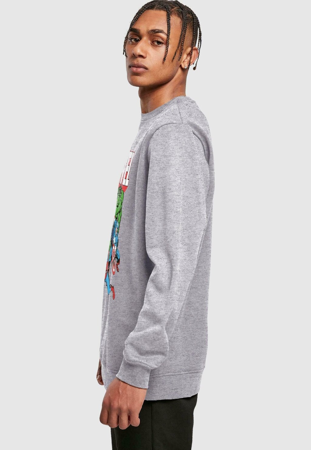 

Толстовка AVENGERS MARVEL COMICS GROUP CREWNECK ABSOLUTE CULT, светло-серый