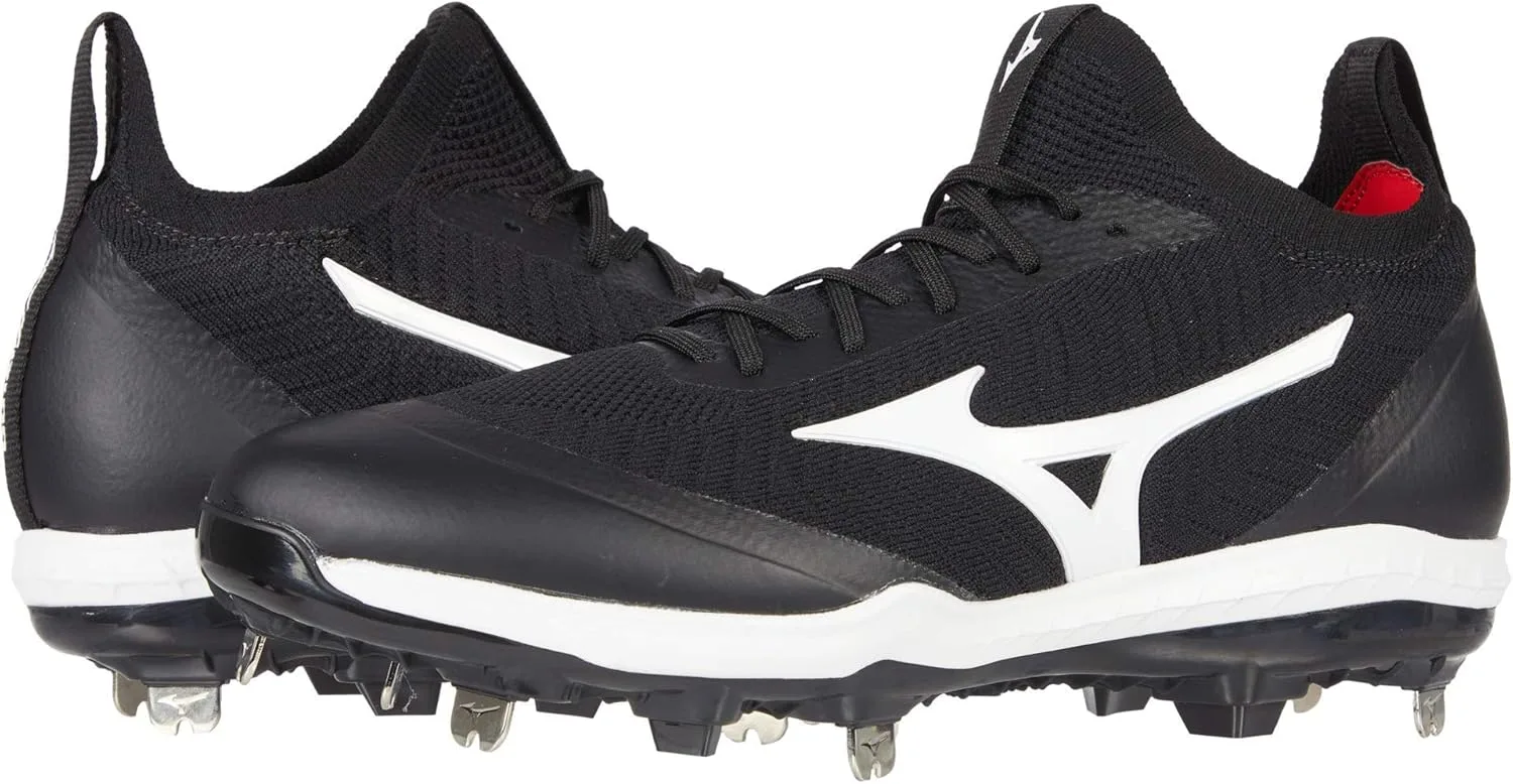 Мужские бейсбольные бутсы Mizuno, белый/черный — фото 2