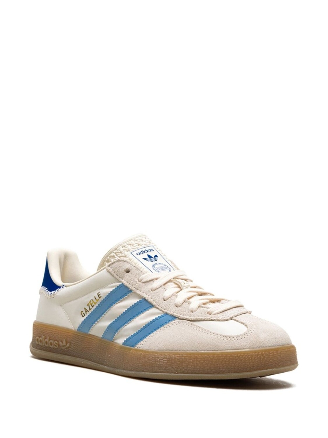 Кроссовки Adidas Gazelle Indoor "Off White Clear Sky", белый — фото 2