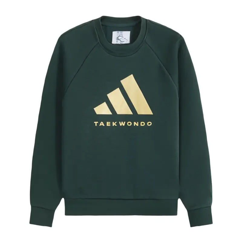 

Свитшот Green/Gold для детей 3-7 лет Adidas, зеленый/золотой