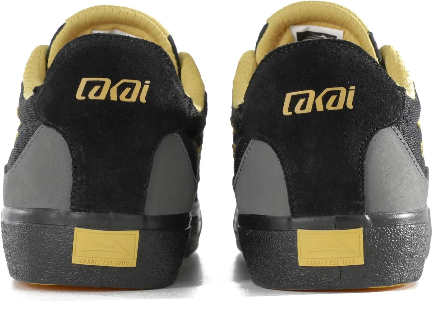 Мужские скейтбордические кеды Lakai Essex - низкие, желтый — фото 4
