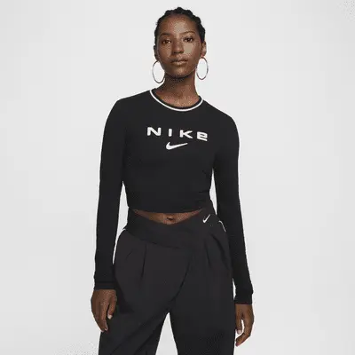 

Футболка Nike Sportswear Chill Knit, черный
